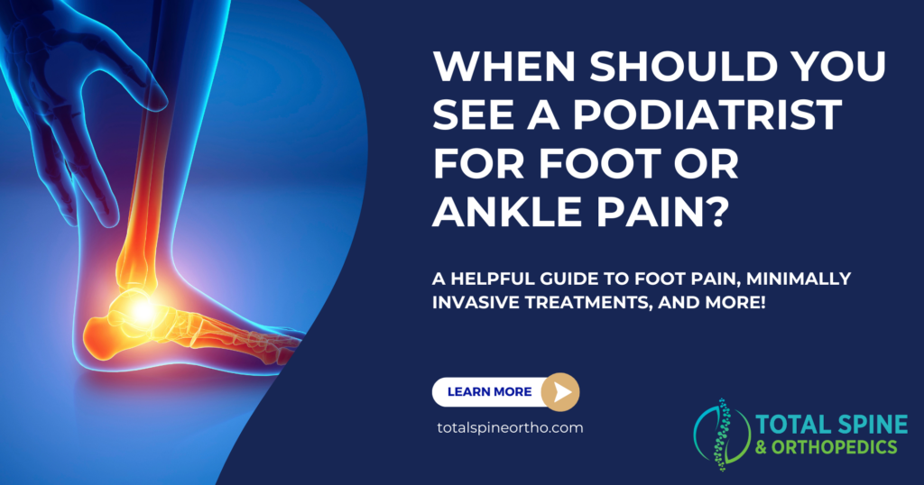 When to see a doctor for foot pain