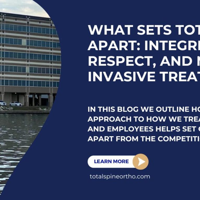 What Sets Total Spine Apart